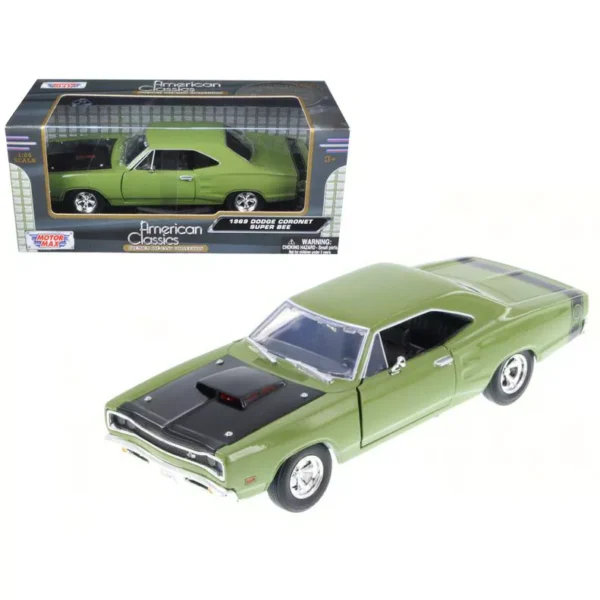 1969 dodge coronet super bee diecast