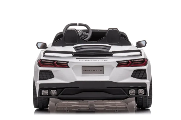 24V CHEVROLET CORVETTE C8 2 SEATER RIDE-ON CAR - Image 3