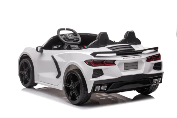 24V CHEVROLET CORVETTE C8 2 SEATER RIDE-ON CAR - Image 2
