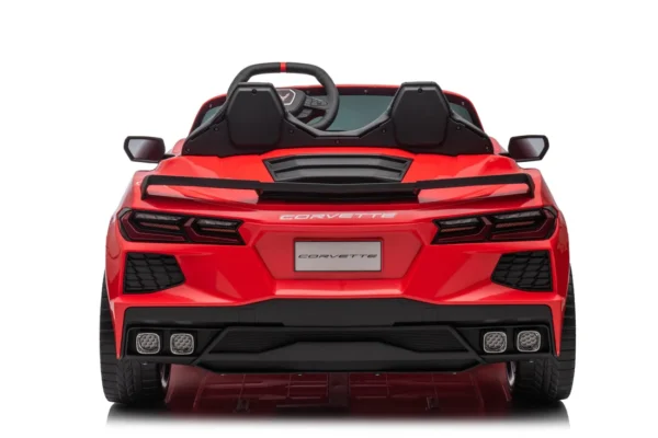 24V CHEVROLET CORVETTE C8 2 SEATER RIDE-ON CAR - Image 10