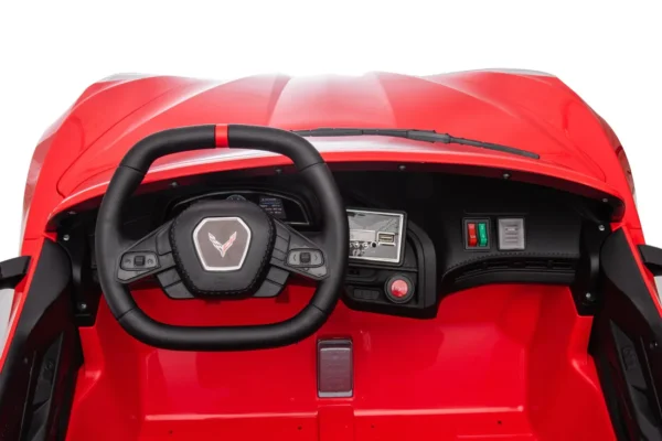 24V CHEVROLET CORVETTE C8 2 SEATER RIDE-ON CAR - Image 11