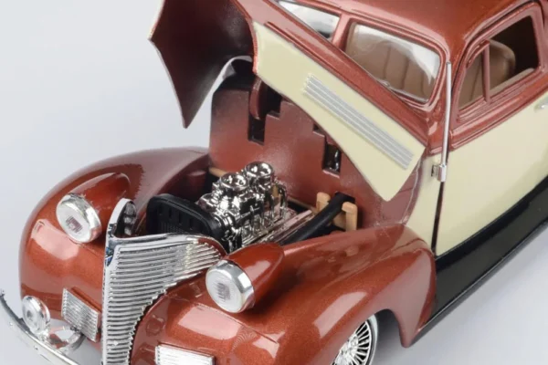 1939 Chevy Coupe Lowrider 1/24 Scale Diecast Model Car - Image 2