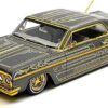 1964 Chevy Impala Design Lowriders 1/24 Scale Diecast Model Toy Car - Image 2