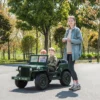 24V Military Willy Jeep 3 Seater Electric Ride on - Image 6