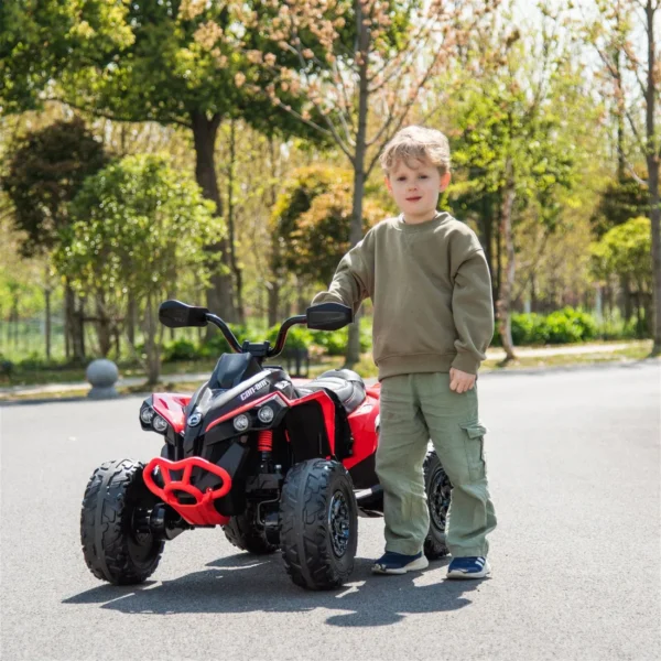 24V Can Am Renegade 1-Seater Kids ATV - Image 3
