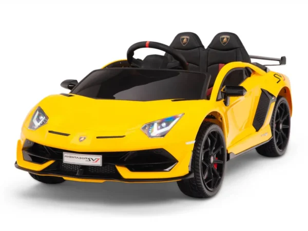 KIDS Ride on 12V LAMBORGHINI AVENTADOR ELECTRIC CAR WITH REMOTE CONTROL - Image 9
