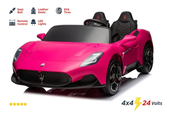 24V Maserati MC20 Kids Ride on Electric Car - Image 6