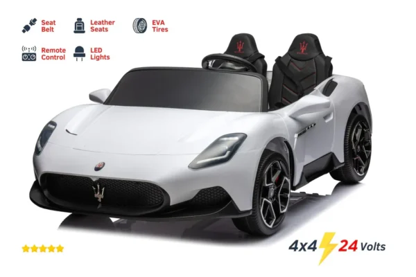 24V Maserati MC20 Kids Ride on Electric Car - Image 19